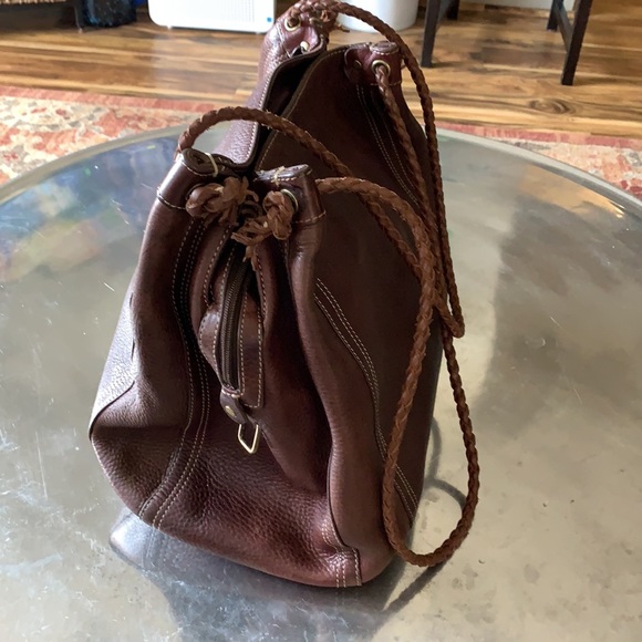 Fossil genuine leather hobo bag / purse - Picture 4 of 15